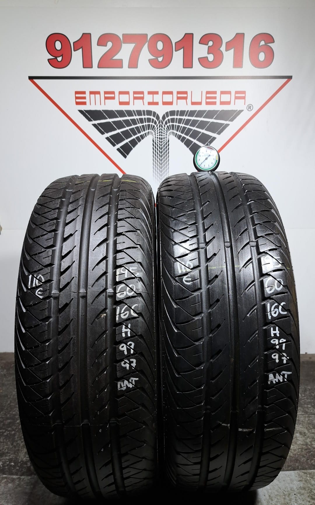 CONTINENTAL VANCOCONTACT 2 USADO  195/60 R16C 99/97 H